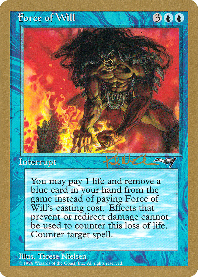 Force of Will (Paul McCabe) [World Championship Decks 1997] | Webway Games