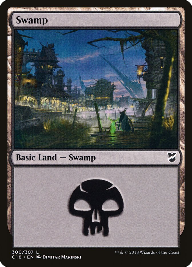 Swamp (#300) [Commander 2018] | Webway Games