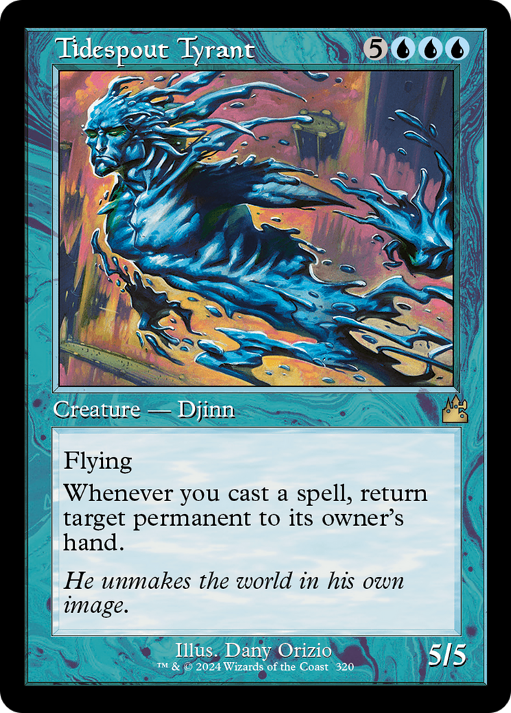 Tidespout Tyrant (Retro Frame) [Ravnica Remastered] | Webway Games