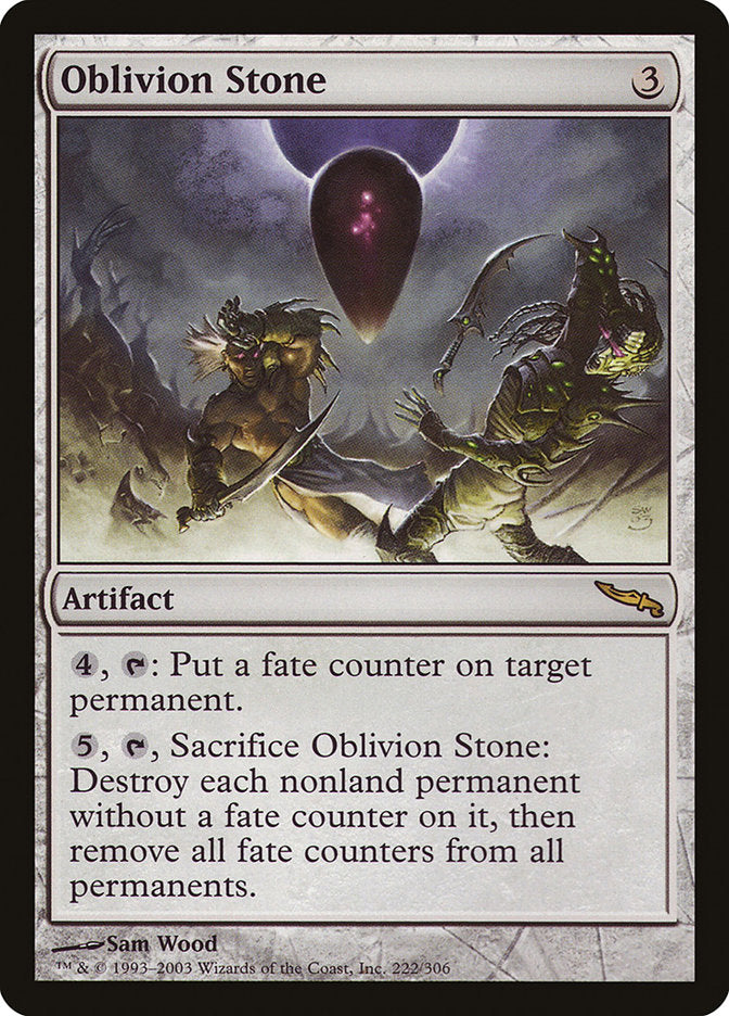 Oblivion Stone [Mirrodin] | Webway Games
