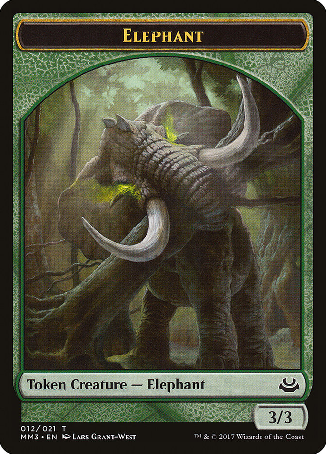 Elephant [Modern Masters 2017 Tokens] | Webway Games