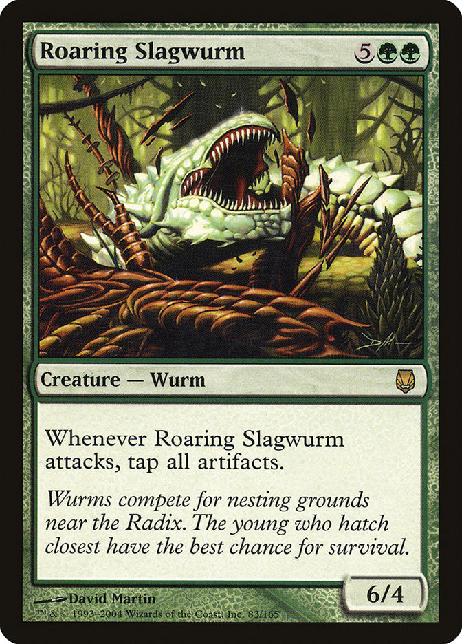 Roaring Slagwurm [Darksteel] | Webway Games