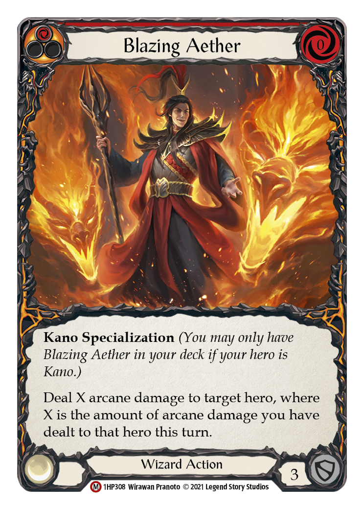 Blazing Aether [1HP308] | Webway Games