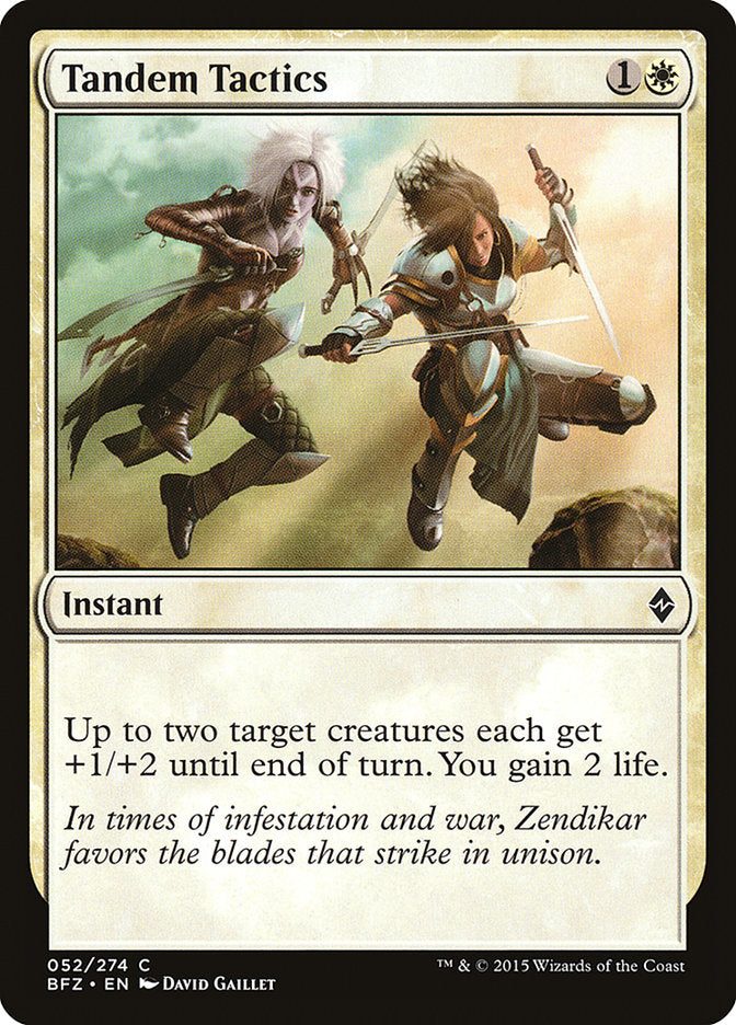 Tandem Tactics [Battle for Zendikar] | Webway Games