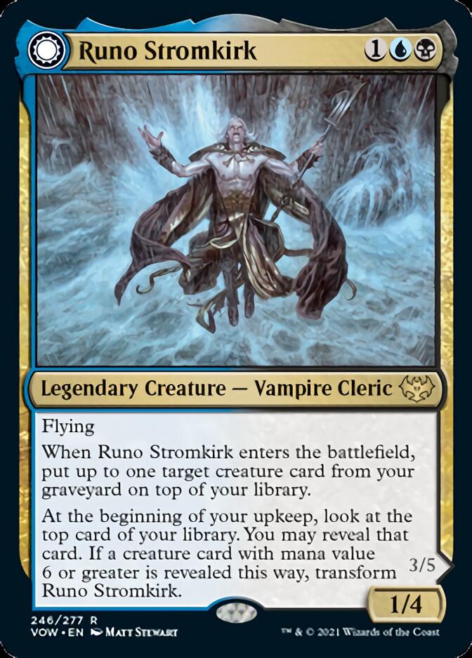 Runo Stromkirk // Krothuss, Lord of the Deep [Innistrad: Crimson Vow] | Webway Games