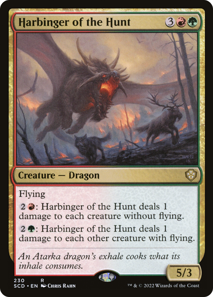 Harbinger of the Hunt [Starter Commander Decks] | Webway Games