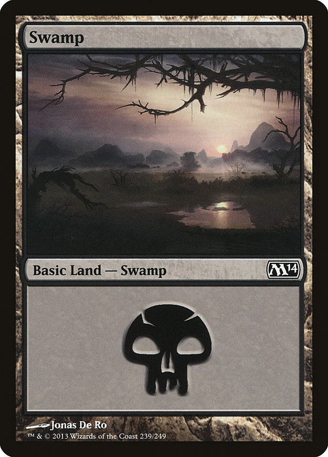 Swamp (#239) [Magic 2014] | Webway Games