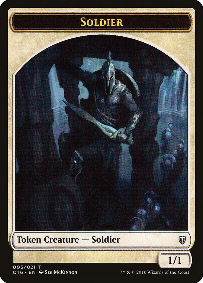Soldier [Commander 2016 Tokens] | Webway Games