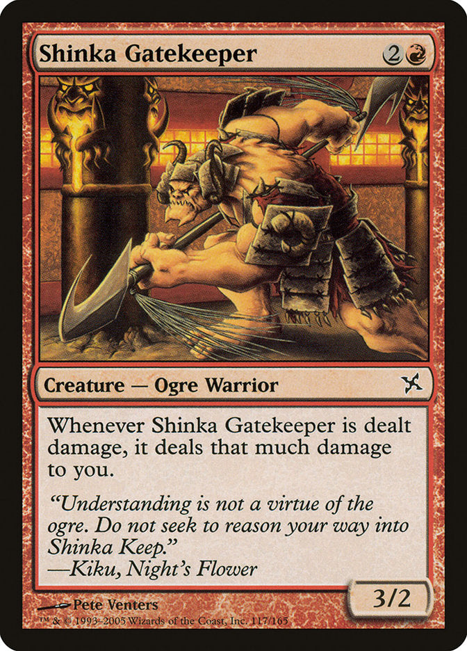 Shinka Gatekeeper [Betrayers of Kamigawa] | Webway Games