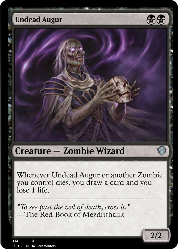 Undead Augur [Starter Commander Decks] | Webway Games