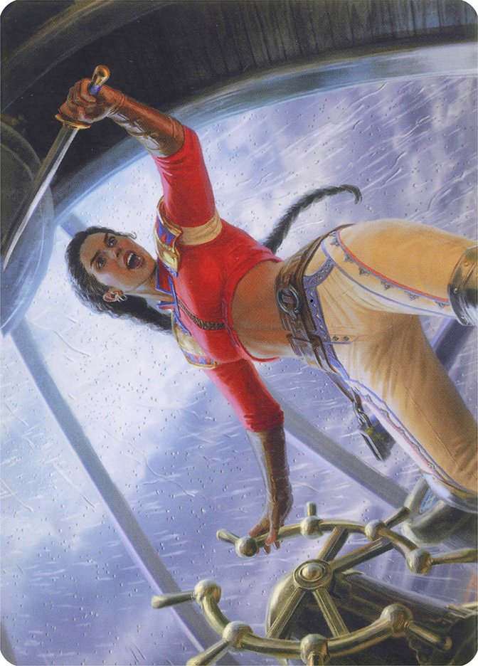 Sisay, Weatherlight Captain (Art Series) [Art Series: Modern Horizons] | Webway Games