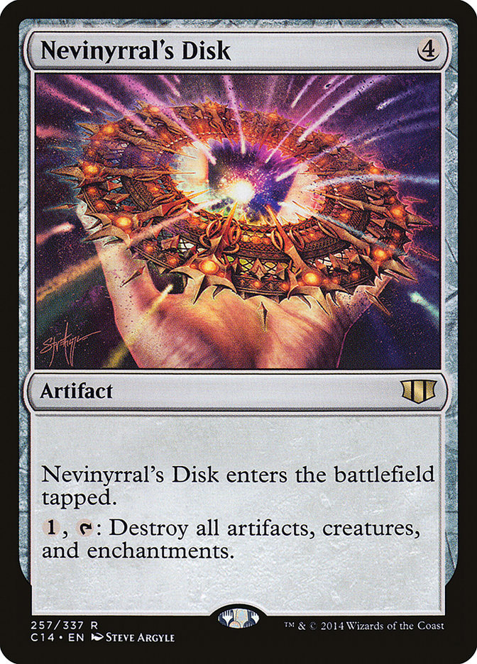 Nevinyrral's Disk [Commander 2014] | Webway Games