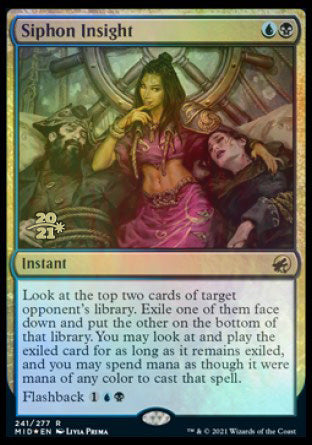 Siphon Insight [Innistrad: Midnight Hunt Prerelease Promos] | Webway Games
