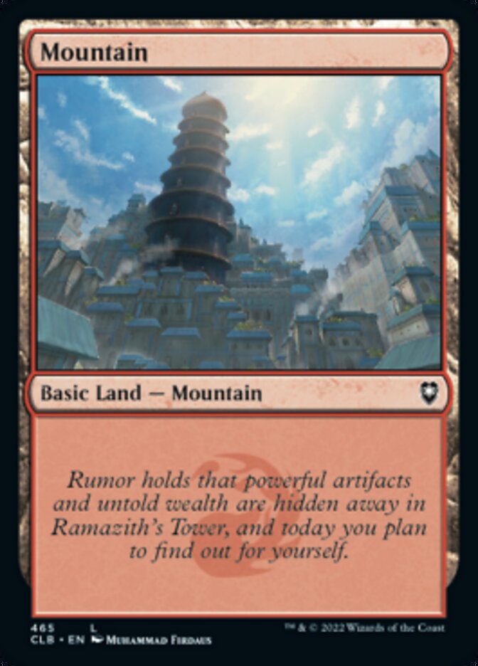 Mountain (465) [Commander Legends: Battle for Baldur's Gate] | Webway Games