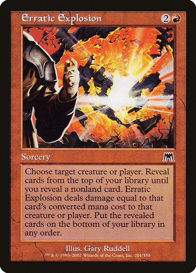 Erratic Explosion [Onslaught] | Webway Games