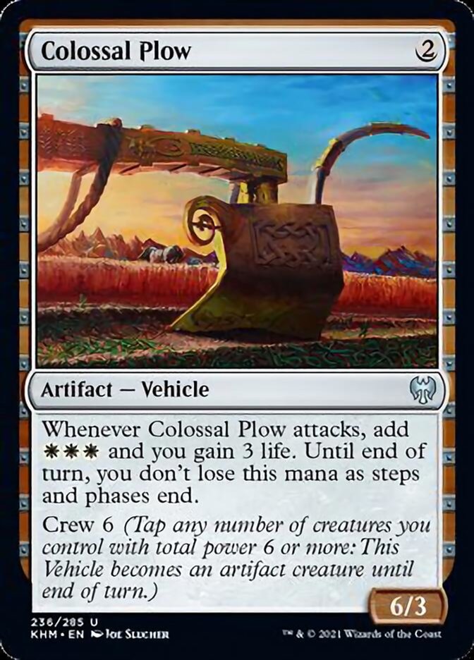 Colossal Plow [Kaldheim] | Webway Games