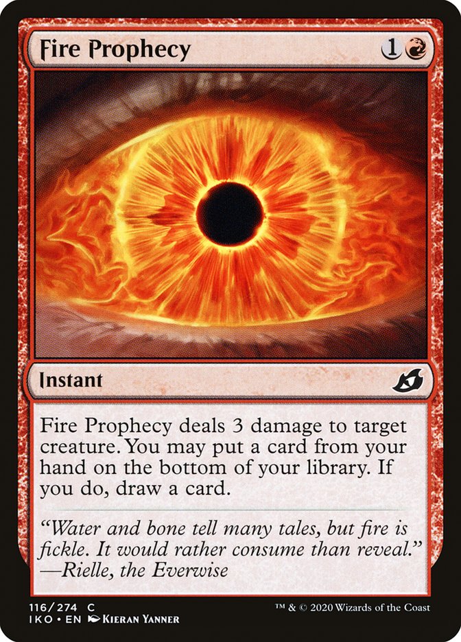 Fire Prophecy [Ikoria: Lair of Behemoths] | Webway Games