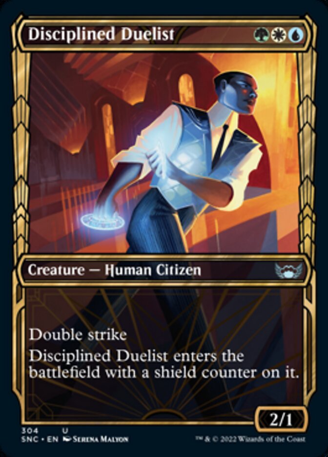 Disciplined Duelist (Showcase Golden Age) [Streets of New Capenna] | Webway Games