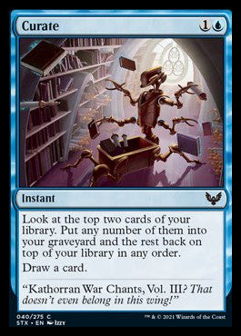 Curate [Strixhaven: School of Mages] | Webway Games