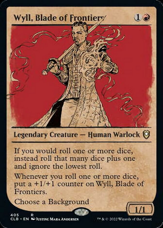 Wyll, Blade of Frontiers (Showcase) [Commander Legends: Battle for Baldur's Gate] | Webway Games