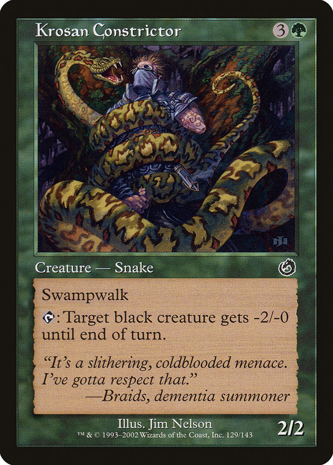 Krosan Constrictor [Torment] | Webway Games