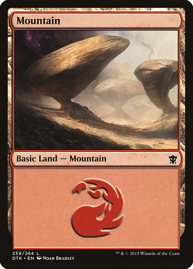Mountain (#259) [Dragons of Tarkir] | Webway Games