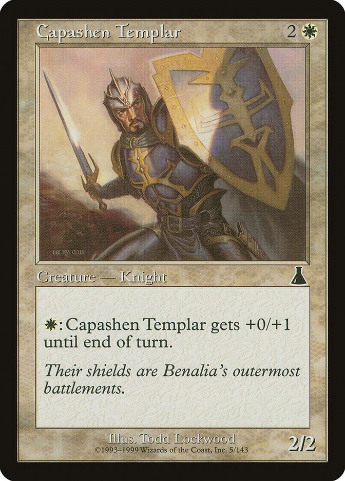 Capashen Templar [Urza's Destiny] | Webway Games