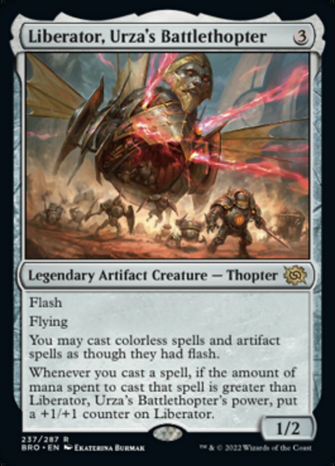 Liberator, Urza's Battlethopter [The Brothers' War] | Webway Games