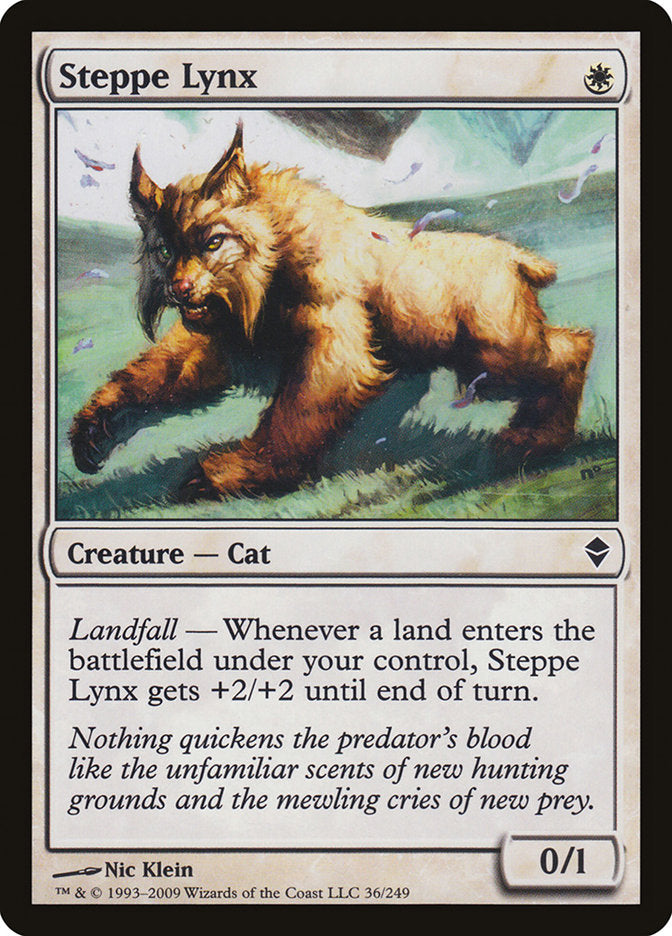 Steppe Lynx [Zendikar] | Webway Games