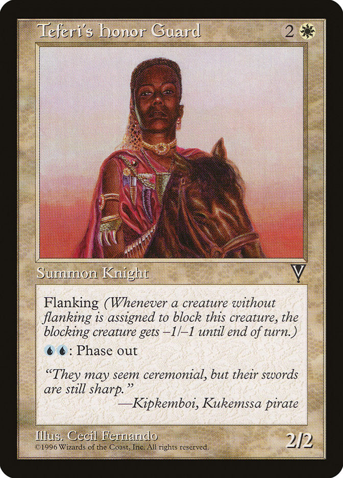 Teferi's Honor Guard [Visions] | Webway Games