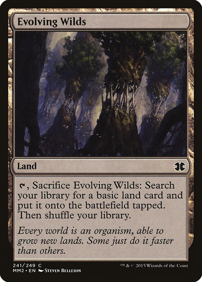 Evolving Wilds [Modern Masters 2015] | Webway Games