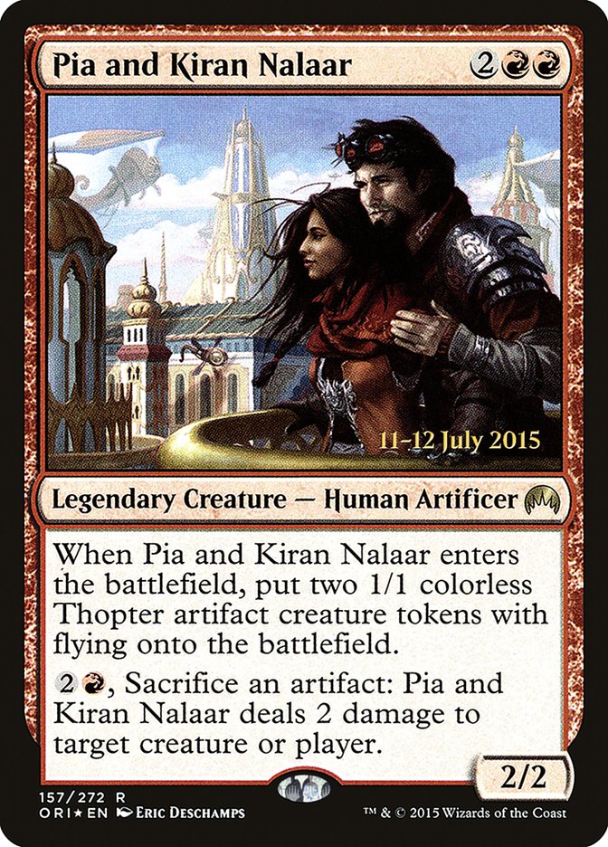 Pia and Kiran Nalaar [Magic Origins Prerelease Promos] | Webway Games