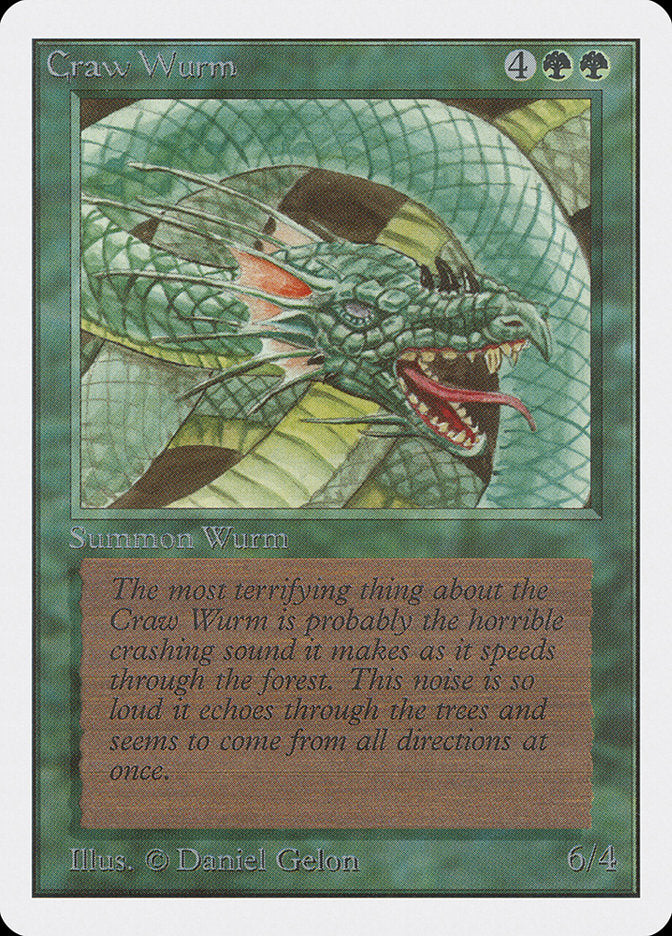 Craw Wurm [Unlimited Edition] | Webway Games