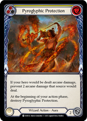 Pyroglyphic Protection (Yellow) [EVR132] (Everfest)  1st Edition Normal | Webway Games