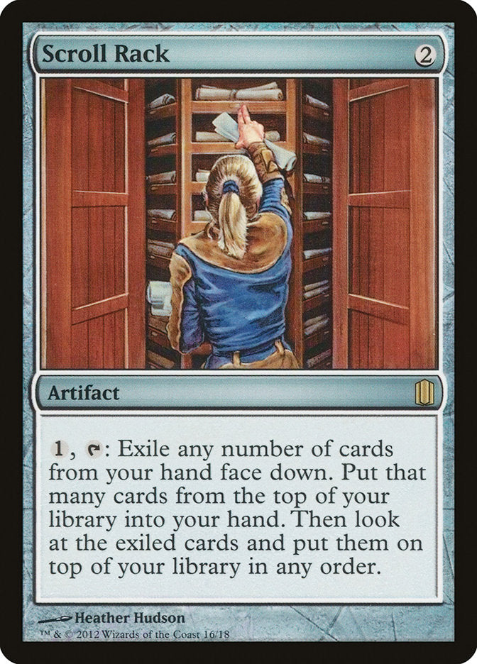 Scroll Rack [Commander's Arsenal] | Webway Games