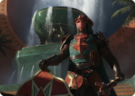 Tomakul Honor Guard Art Card [The Brothers' War Art Series] | Webway Games