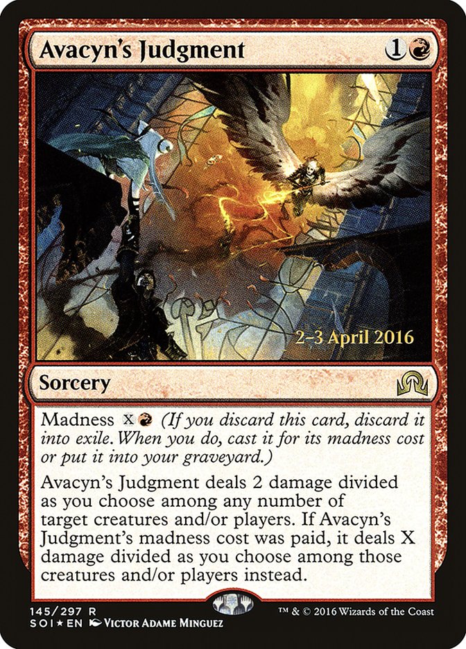 Avacyn's Judgment (Prerelease) [Shadows over Innistrad Prerelease Promos] | Webway Games