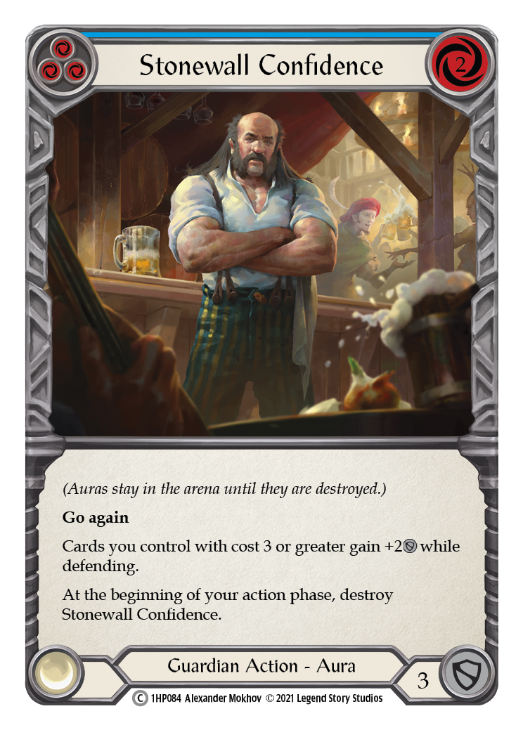 Stonewall Confidence (Blue) [1HP084] | Webway Games