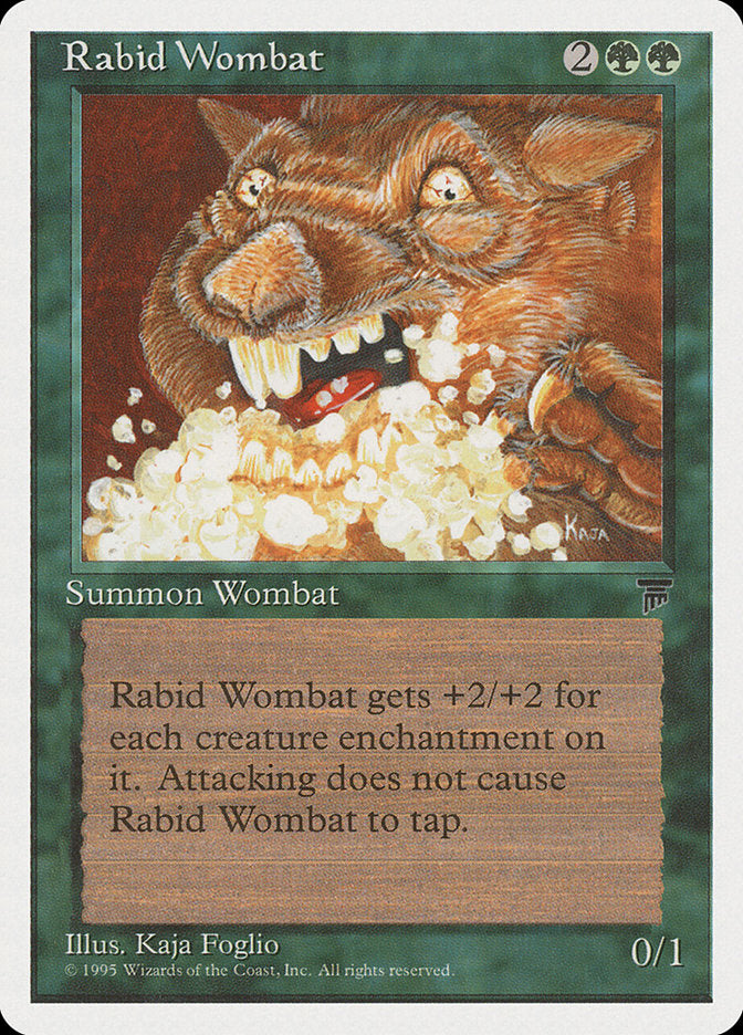 Rabid Wombat [Chronicles] | Webway Games