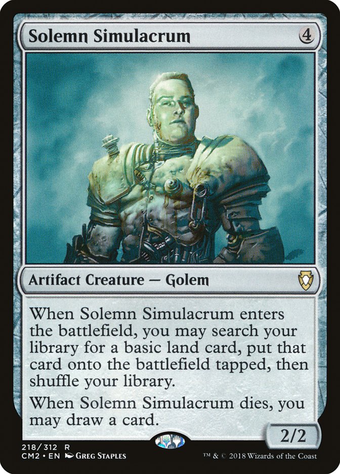 Solemn Simulacrum (218/312) [Commander Anthology Volume II] | Webway Games