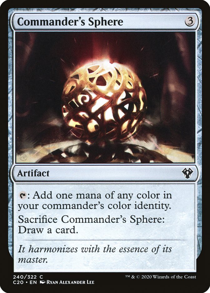 Commander's Sphere [Commander 2020] | Webway Games