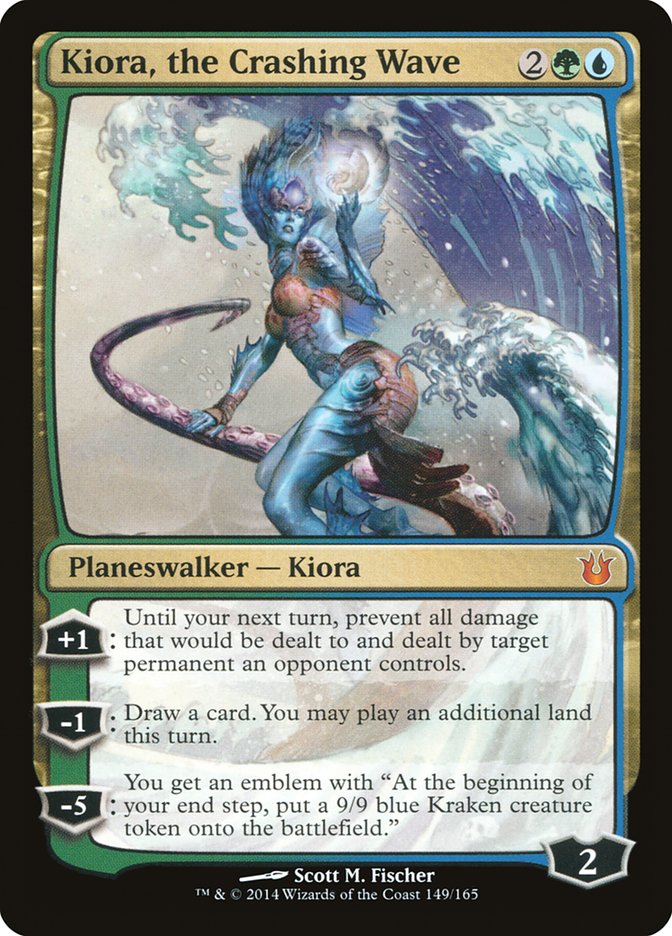 Kiora, the Crashing Wave [Born of the Gods] | Webway Games