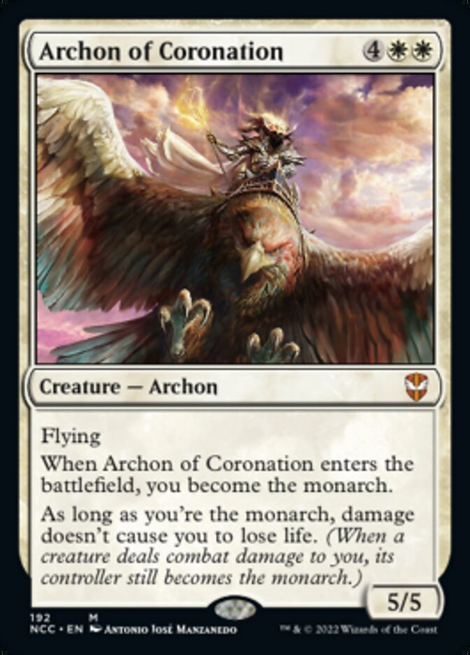 Archon of Coronation [Streets of New Capenna Commander] | Webway Games