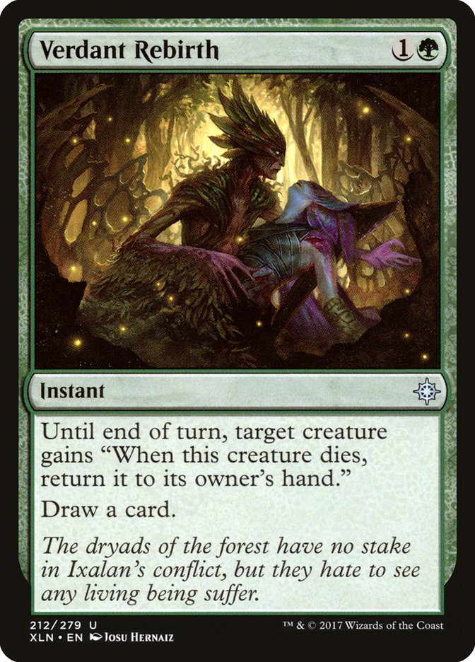 Verdant Rebirth [Ixalan] | Webway Games