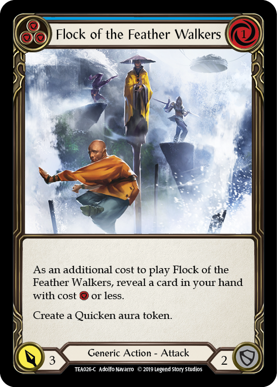 Flock of the Feather Walkers (Blue) [TEA026-C] 1st Edition Normal | Webway Games