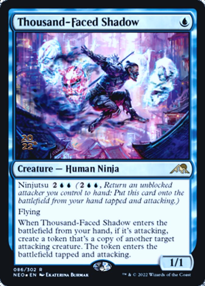 Thousand-Faced Shadow [Kamigawa: Neon Dynasty Prerelease Promos] | Webway Games
