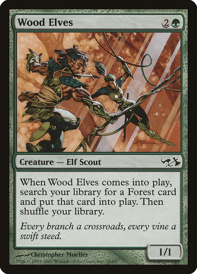 Wood Elves [Duel Decks: Elves vs. Goblins] | Webway Games