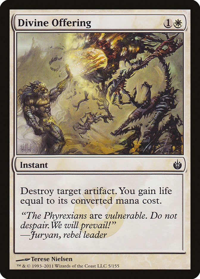 Divine Offering [Mirrodin Besieged] | Webway Games