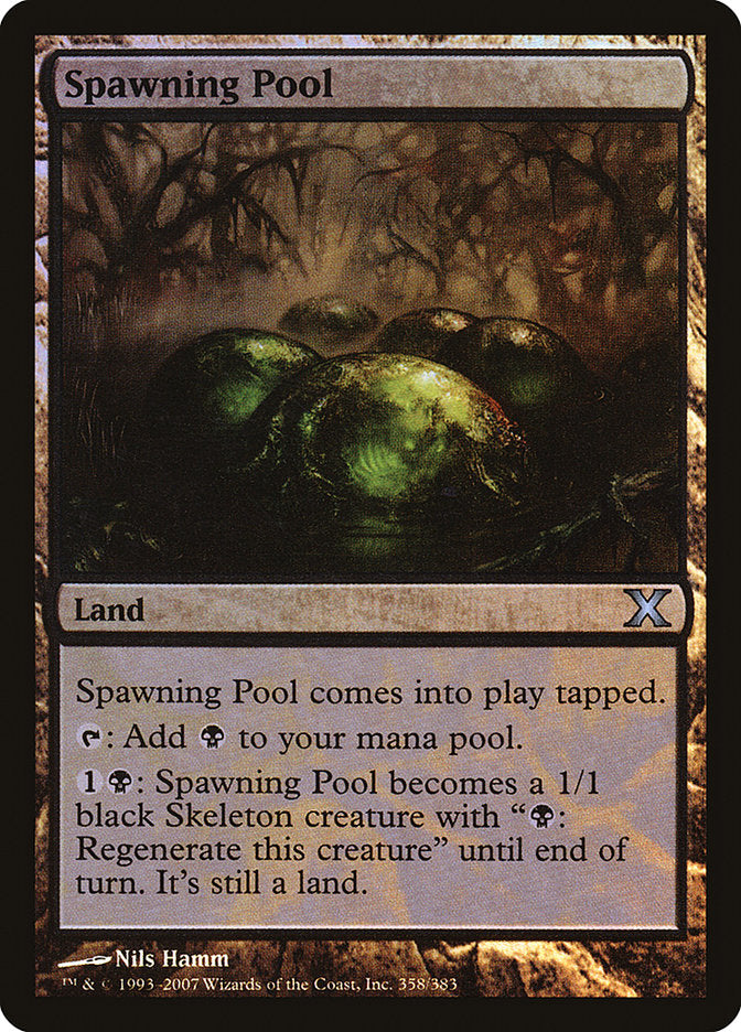 Spawning Pool (Premium Foil) [Tenth Edition] | Webway Games