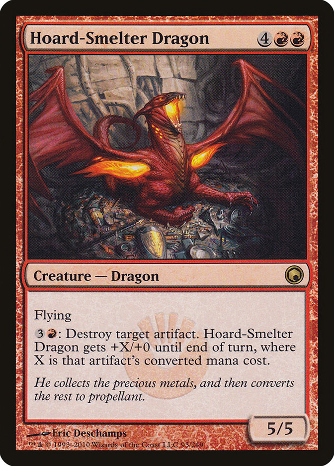 Hoard-Smelter Dragon [Scars of Mirrodin] | Webway Games